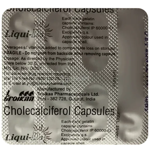 liqui d3 capsule 8's
